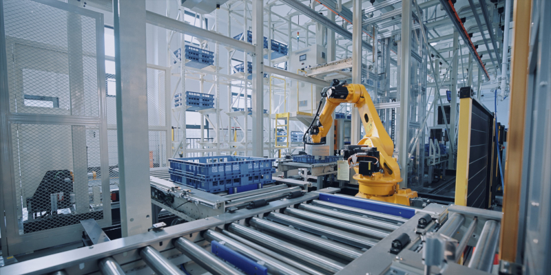 Factory Production Line Smart Automation