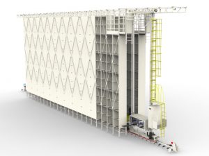 Stacker Crane + Storage rack